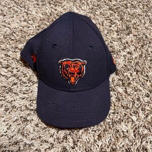 New Era Navy Blue Kids Hat with Orange Bear Logo